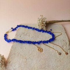 COLAR HOWLITA ROXA PINGENTE BORBOLETA - loja online