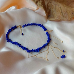 COLAR HOWLITA ROXA PINGENTE LUZ - comprar online