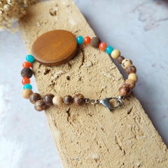 PULSEIRA MADEIRA E CALCEDÔNIA - comprar online