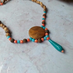 COLAR MADEIRA E CALCEDÔNIA - loja online