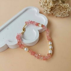 PULSEIRA QUARTZO ROSA