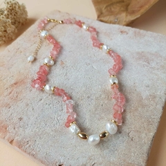 COLAR QUARTZO ROSA - Primajoia