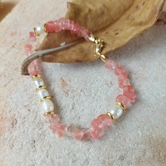 PULSEIRA QUARTZO ROSA na internet