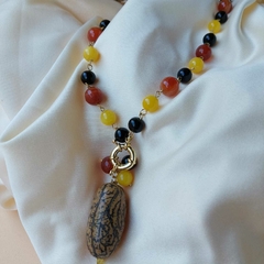 COLAR MURANO E ÁGATA na internet