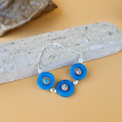 PULSEIRA JADE AZUL - comprar online