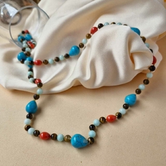 COLAR HOWLITA TURQUESA - comprar online