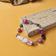 PULSEIRA ÁGATA ROSA na internet