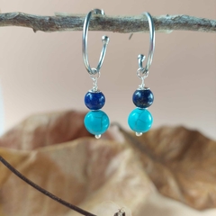 BRINCO LÁPIS LAZULI