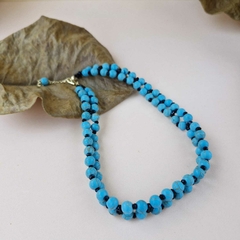 COLAR HOWLITA E CRISTAL - Primajoia