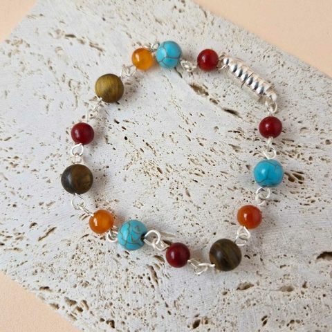 PULSEIRA ÁGATA COLORIDA