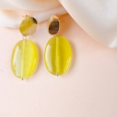 BRINCO ÁGATA AMARELA