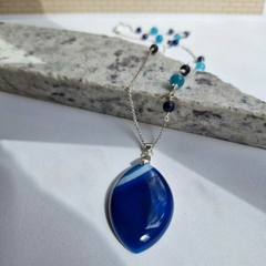 COLAR JADE AMAZONITA - Primajoia