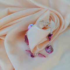 PULSEIRA MADREPÉROLA ROSA - comprar online