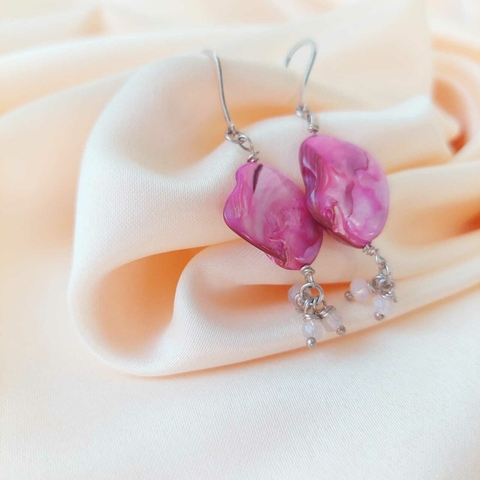 BRINCO MADREPÉROLA ROSA