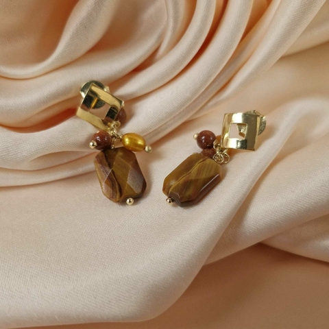 BRINCO PÉROLA AMARELA