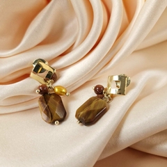 BRINCO PÉROLA AMARELA - comprar online