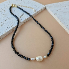 CHOKER CRISTAL PRETO