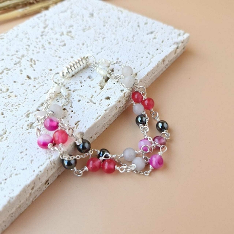 PULSEIRA HEMATITA E JADE