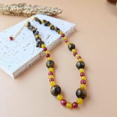 COLAR OLHO DE TIGRE - Primajoia