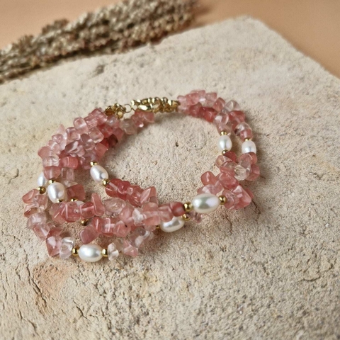 PULSEIRA QUARTZO TRES FIOS