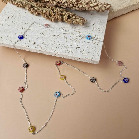 COLAR VIDRO COLORIDO