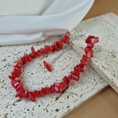 PULSEIRA MADREPÉROLA VERMELHA - comprar online