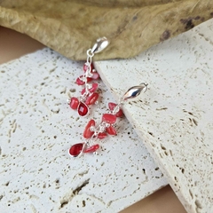 BRINCO MADREPÉROLA VERMELHA na internet