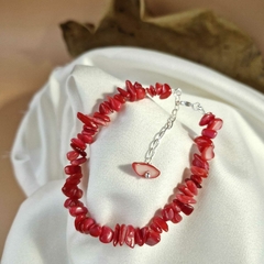 PULSEIRA MADREPÉROLA VERMELHA - loja online