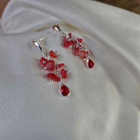 BRINCO MADREPÉROLA VERMELHA