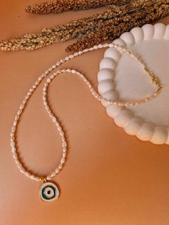 COLAR PERÓLA ARROZ - loja online