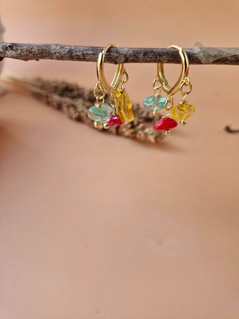 BRINCO COLORIDO CASCALHO