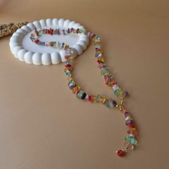 COLAR COLORIDO CASCALHO - loja online