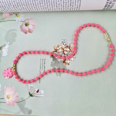 COLAR PEDRA VULCÂNICA - Primajoia