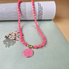 COLAR PEDRA VULCÂNICA