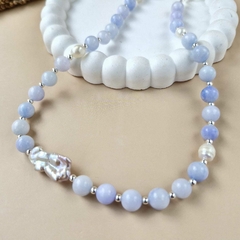 CHOKER ANGELITA E PÉROLA BIWA - comprar online