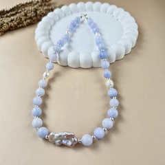 CHOKER ANGELITA E PÉROLA BIWA - loja online