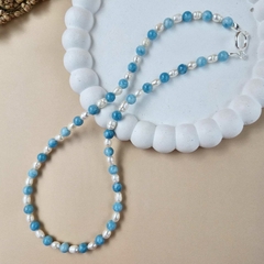 COLAR CALCEDÔNIA E PÉROLA na internet