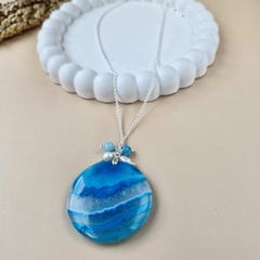 COLAR ÁGUA MARINHA - comprar online