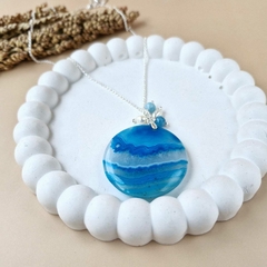 COLAR ÁGUA MARINHA na internet