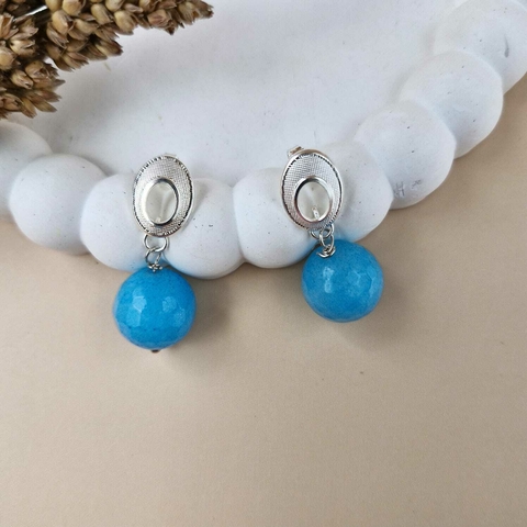 BRINCO JADE TURQUESA