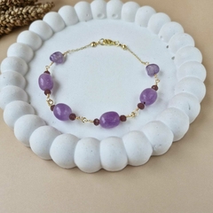 PULSEIRA AMETISTA - Primajoia