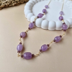 COLAR AMETISTA BARRIL