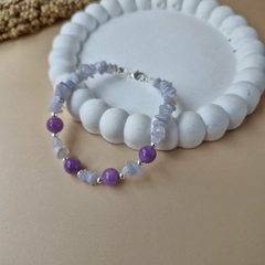 PULSEIRA ÁGATA CELESTE - comprar online