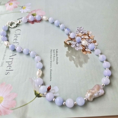 CHOKER ANGELITA E PÉROLA BIWA - comprar online