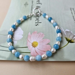 PULSEIRA CALCEDÔNIA E PÉROLA - loja online