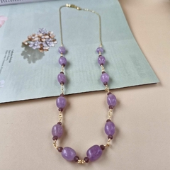 COLAR AMETISTA BARRIL - Primajoia