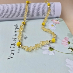 COLAR MURANO CITRINO - Primajoia