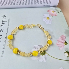 PULSEIRA MURANO CITRINO - loja online