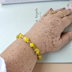 PULSEIRA MURANO CITRINO