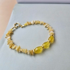 PULSEIRA CASCALHO MADREPÉROLA - Primajoia